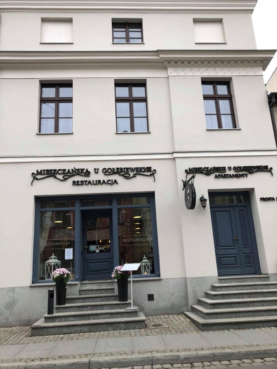 Apartamenty Mieszczanskie U Golebiewskich Stary Toruń Eksteriør billede
